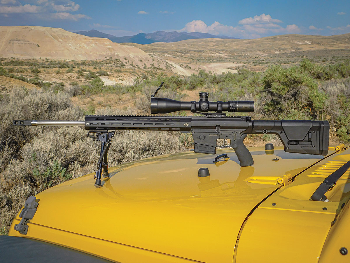 The Alex Pro Firearms AR-10 Target in 6.5 Creedmoor is a big, heavy rifle. It  is also spectacularly accurate and will be a menace to coyotes this winter.